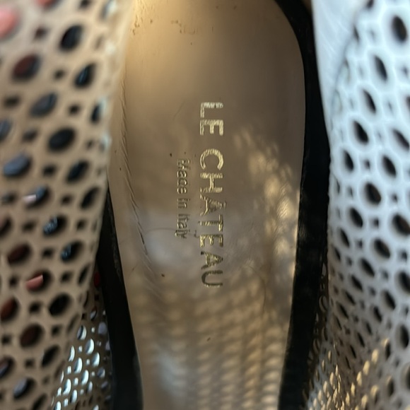 Women’s Le Chateau Open Toed Mesh Booties size 8 - Picture 4 of 4